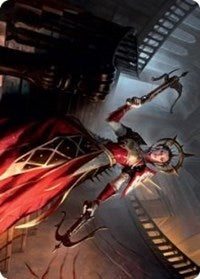 Bloodthirsty Adversary Art Card (41) [Art Series: Innistrad: Midnight Hunt]
