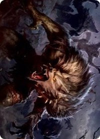 Village Reavers Art Card (45) [Art Series: Innistrad: Midnight Hunt]