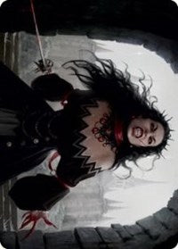 Voldaren Stinger Art Card (46) [Art Series: Innistrad: Midnight Hunt]