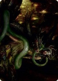 Saryth, the Viper's Fang Art Card (53) [Art Series: Innistrad: Midnight Hunt]
