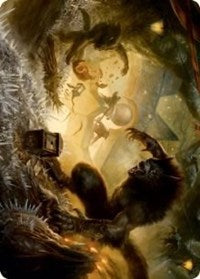 Storm the Festival Art Card (54) [Art Series: Innistrad: Midnight Hunt]
