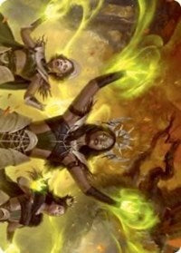 Dawnhart Wardens Art Card (57) [Art Series: Innistrad: Midnight Hunt]