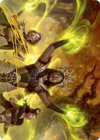 Dawnhart Wardens Art Card (Gold-Stamped Signature) (57) [Art Series: Innistrad: Midnight Hunt]