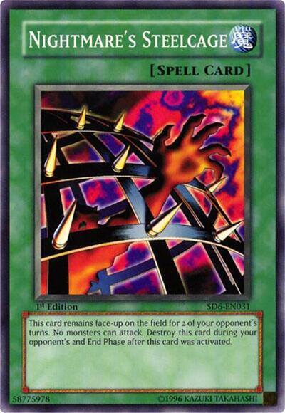 Nightmare's Steelcage (SD6-EN031) [Structure Deck: Spellcaster's Judgment]