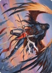 Liesa, Forgotten Archangel Art Card (63) [Art Series: Innistrad: Midnight Hunt]