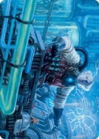 Ludevic, Necrogenius Art Card (65) [Art Series: Innistrad: Midnight Hunt]