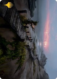 Deserted Beach Art Card (Gold-Stamped) (71) [Art Series: Innistrad: Midnight Hunt]