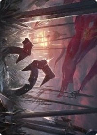 Field of Ruin Art Card (72) [Art Series: Innistrad: Midnight Hunt]