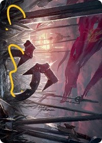 Field of Ruin Art Card (Gold-Stamped Signature) (72) [Art Series: Innistrad: Midnight Hunt]