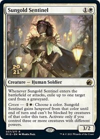 Sungold Sentinel (37) [Prerelease Cards]