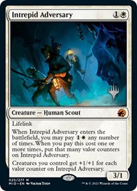 Intrepid Adversary (25) [Promo Pack: Innistrad: Midnight Hunt]