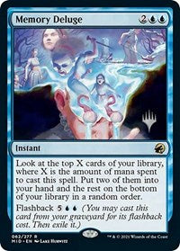 Memory Deluge (62) [Promo Pack: Innistrad: Midnight Hunt]