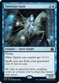 Patrician Geist (69) [Promo Pack: Innistrad: Midnight Hunt]