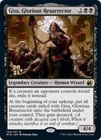Gisa, Glorious Resurrector (103) [Prerelease Cards]