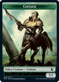 Centaur // Wolf Double-Sided Token (8 // 13) [Commander: Innistrad: Midnight Hunt]