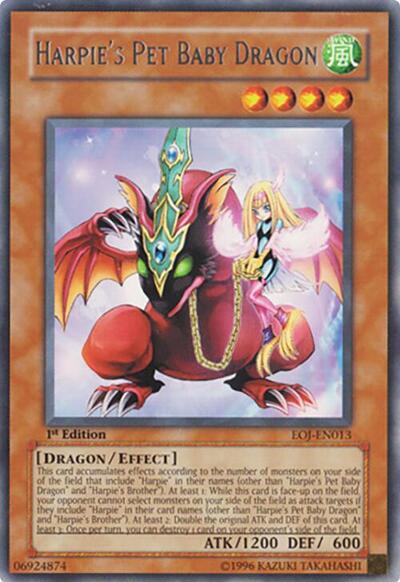 Harpie's Pet Baby Dragon (EOJ-EN013) [Enemy of Justice]