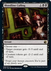 Bloodline Culling (89) [Promo Pack: Innistrad: Midnight Hunt]