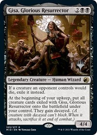 Gisa, Glorious Resurrector (103) [Promo Pack: Innistrad: Midnight Hunt]