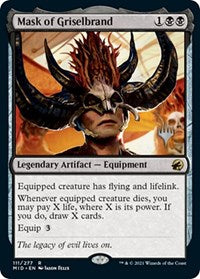 Mask of Griselbrand (111) [Promo Pack: Innistrad: Midnight Hunt]