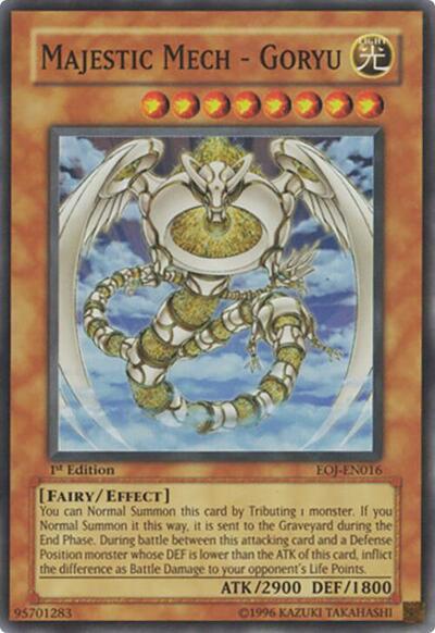 Majestic Mech - Goryu (EOJ-EN016) [Enemy of Justice]