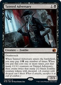 Tainted Adversary (124) [Promo Pack: Innistrad: Midnight Hunt]