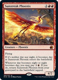 Sunstreak Phoenix (162) [Promo Pack: Innistrad: Midnight Hunt]