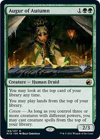 Augur of Autumn (168) [Promo Pack: Innistrad: Midnight Hunt]