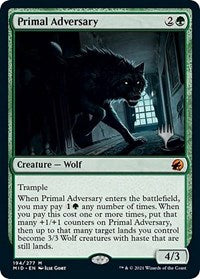 Primal Adversary (194) [Promo Pack: Innistrad: Midnight Hunt]