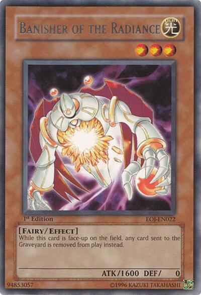 Banisher of the Radiance (EOJ-EN022) [Enemy of Justice]