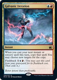 Galvanic Iteration (224) [Promo Pack: Innistrad: Midnight Hunt]