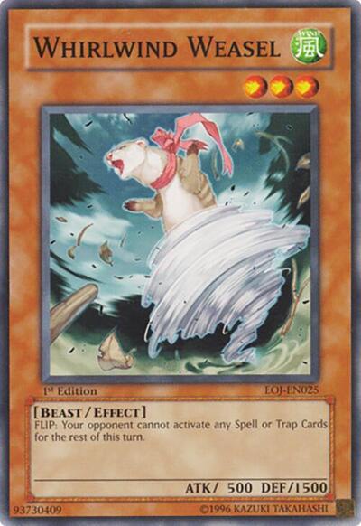 Whirlwind Weasel (EOJ-EN025) [Enemy of Justice]