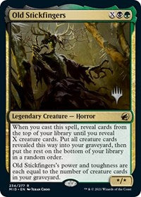 Old Stickfingers (234) [Promo Pack: Innistrad: Midnight Hunt]