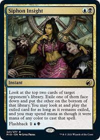 Siphon Insight (241) [Promo Pack: Innistrad: Midnight Hunt]