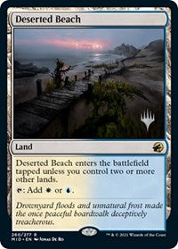 Deserted Beach (260) [Promo Pack: Innistrad: Midnight Hunt]