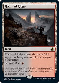 Haunted Ridge (263) [Promo Pack: Innistrad: Midnight Hunt]