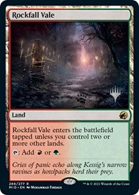 Rockfall Vale (266) [Promo Pack: Innistrad: Midnight Hunt]