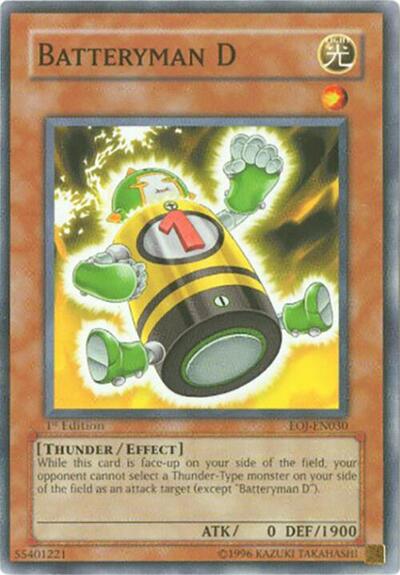 Batteryman D (EOJ-EN030) [Enemy of Justice]