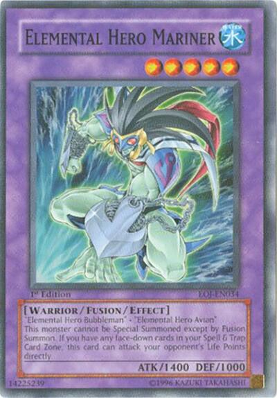 Elemental Hero Mariner (EOJ-EN034) [Enemy of Justice]