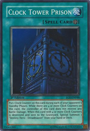 Clock Tower Prison (EOJ-EN048) - Enemy of Justice 1st Edition