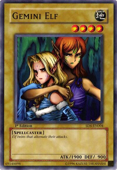 Gemini Elf (SD6-EN004) [Structure Deck: Spellcaster's Judgment]
