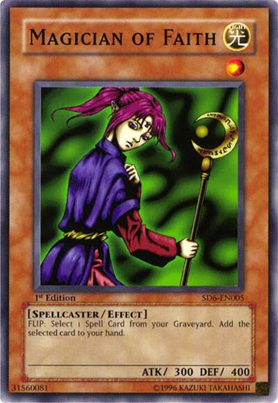 Magician of Faith (SD6-EN005) [Structure Deck: Spellcaster's Judgment]