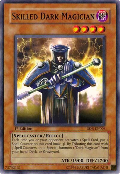 Skilled Dark Magician (SD6-EN006) [Structure Deck: Spellcaster's Judgment]