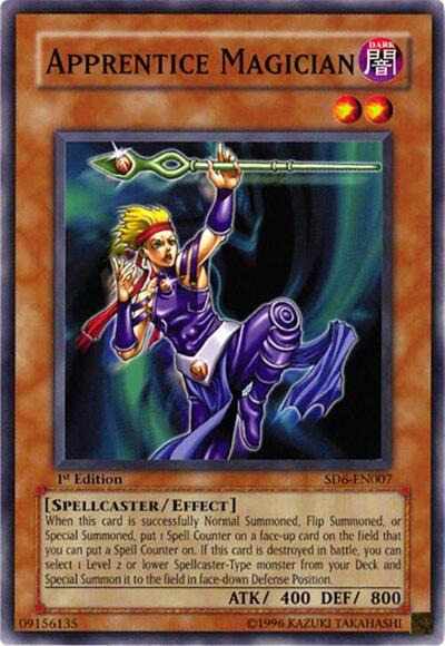 Apprentice Magician (SD6-EN007) [Structure Deck: Spellcaster's Judgment]