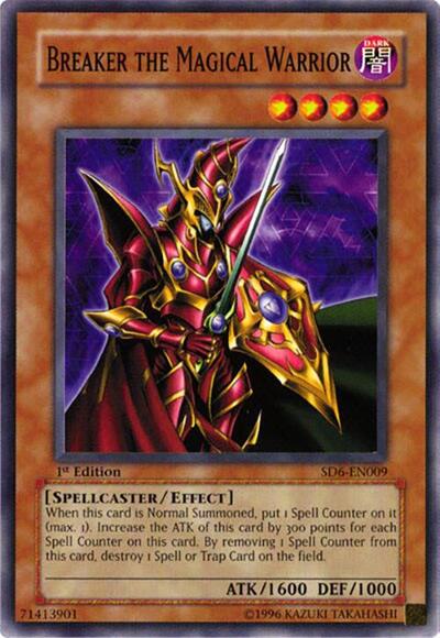 Breaker the Magical Warrior (SD6-EN009) [Structure Deck: Spellcaster's Judgment]