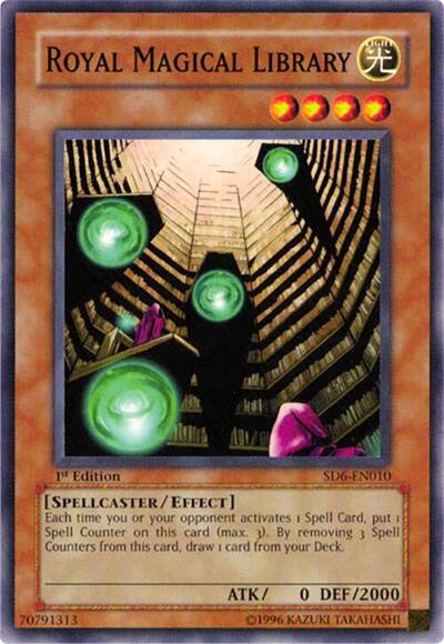Royal Magical Library (SD6-EN010) [Structure Deck: Spellcaster's Judgment]