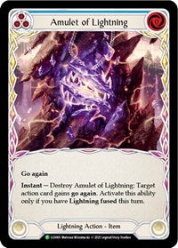 Amulet of Lightning - LGS065 (LGS065) [Flesh and Blood: Promo Cards]