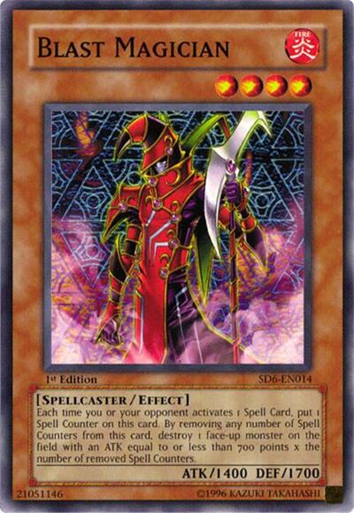 Blast Magician (SD6-EN014) [Structure Deck: Spellcaster's Judgment]