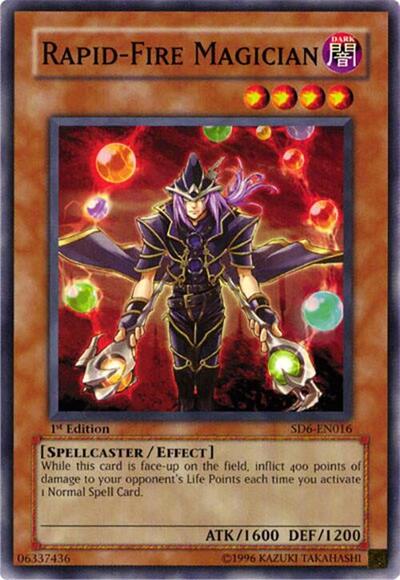 Rapid-Fire Magician (SD6-EN016) [Structure Deck: Spellcaster's Judgment]