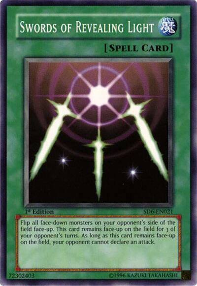 Swords of Revealing Light (SD6-EN021) [Structure Deck: Spellcaster's Judgment]