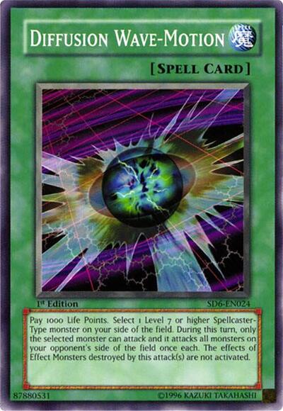 Diffusion Wave-Motion (SD6-EN024) [Structure Deck: Spellcaster's Judgment]